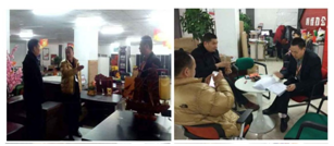 永康迪歐阮總與迪歐集團藍總交流