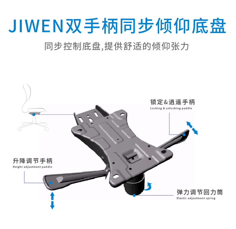 索奇系列-簡約時尚經理辦公椅會議椅